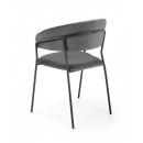 Стул HALMAR K426 серый/черный